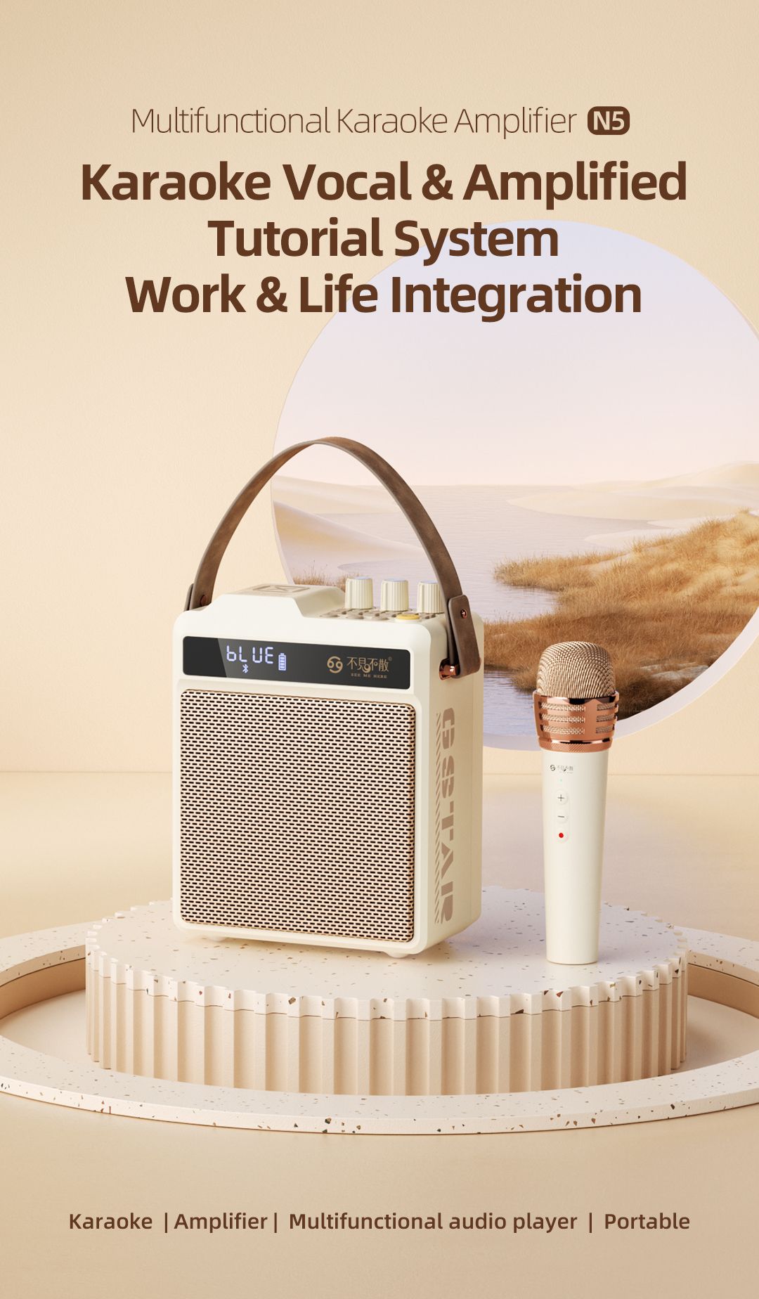 N5 Karaoke Speaker - Karaoke Speaker Bluetooth Speaker - Shenzhen